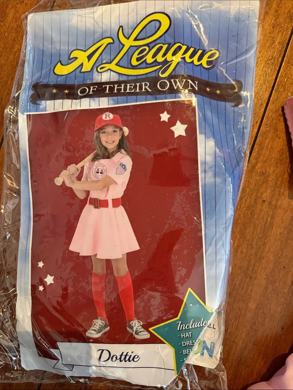 A League of Their Own Dottie Costume - Child Small